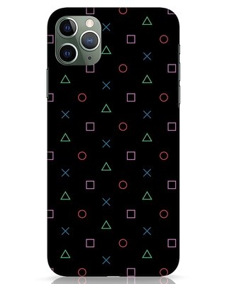 Shop Ps4 Buttons iPhone 11 Pro Max Mobile Cover-Front