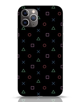 Shop Ps4 Buttons iPhone 11 Pro Mobile Cover-Front