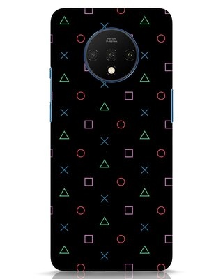 Shop Ps4 Buttons OnePlus 7T Mobile Cover-Front