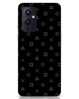 Shop Ps4 Buttons OnePlus 9 Mobile Cover-Front