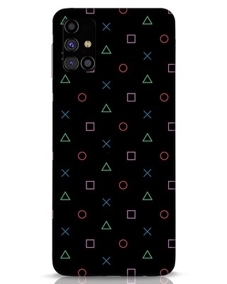 Shop Ps4 Buttons Samsung Galaxy M31s Mobile Cover-Front
