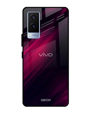 Shop Razor Printed Premium Glass Cover for Vivo V21e (Shock Proof, Lightweight)-Front