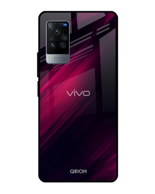 Shop Razor Printed Premium Glass Cover for Vivo X60 Pro (Shock Proof, Lightweight)-Front