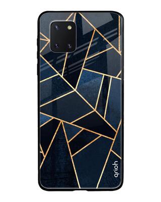 Shop Qrioh Abstract Tiles Glass case for Samsung Galaxy Note 10 lite-Front