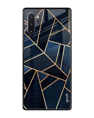 Shop Qrioh Abstract Tiles Glass case for Samsung Galaxy Note 10 Plus-Front