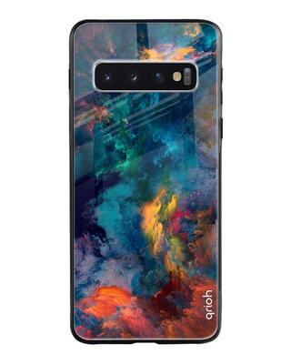 Shop Qrioh Cloudburst Glass Case for Samsung Galaxy S10 Plus-Front