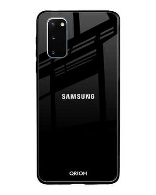 Qrioh Jet Black Glass Case for Samsung Galaxy S20