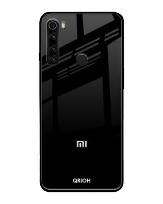Shop Qrioh Xiaomi Redmi Note 8 Jet Black Glass Case-Front