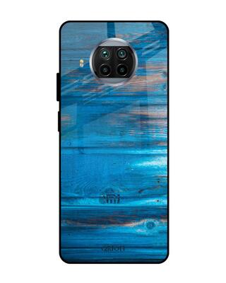 Shop Qrioh Patina Finish Glass Case for Mi 10i 5G-Front