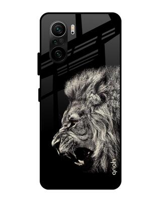 Shop Qrioh Brave Lion Glass Case for Mi 11X-Front