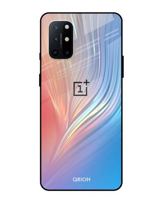 Shop Qrioh Mystic Aurora Glass Case for OnePlus 8T-Front
