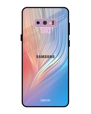 Shop Qrioh Mystic Aurora Glass Case for Samsung Galaxy Note 9-Front