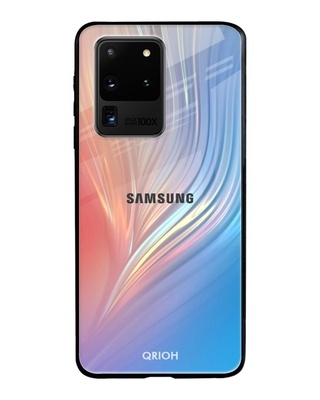 Shop Qrioh Mystic Aurora Glass Case for Samsung Galaxy S20 Ultra-Front