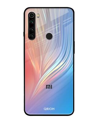 Shop Qrioh Xiaomi Redmi Note 8 Mystic Aurora Glass Case-Front