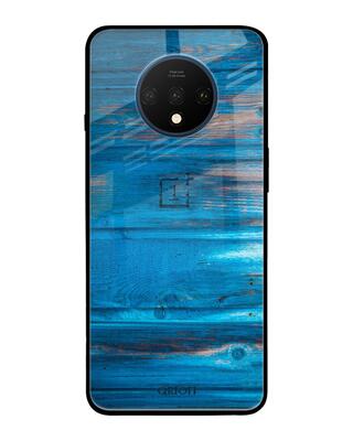 Shop Qrioh Patina Finish Glass case for OnePlus 7T-Front