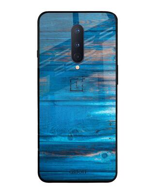 Shop Qrioh OnePlus 8 Patina Finish Glass Case-Front