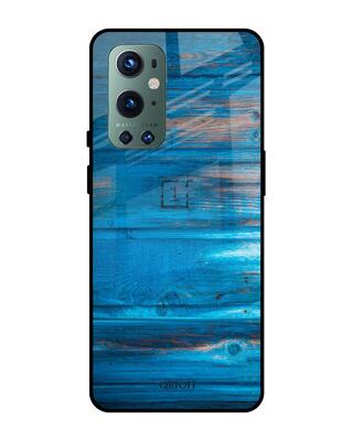 Shop Qrioh OnePlus 9 Pro Patina Finish Glass Case-Front