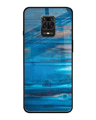 Shop Qrioh Patina Finish Glass Case for Redmi Note 9 Pro-Front