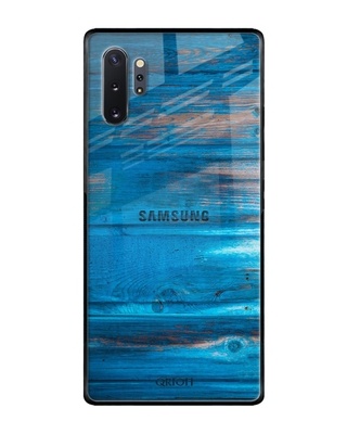 Shop Qrioh Patina Finish Glass case for Samsung Galaxy Note 10 Plus-Front