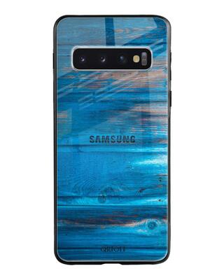 Shop Qrioh Patina Finish Glass case for Samsung Galaxy S10 Plus-Front