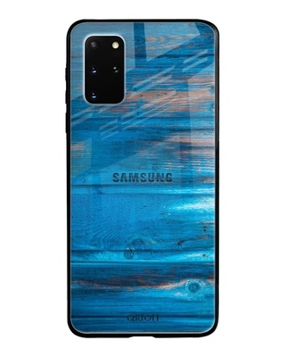 Shop Qrioh Patina Finish Glass case for Samsung Galaxy S20 Plus-Front