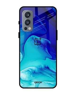 Shop Qrioh Raging Tides Glass Case for OnePlus Nord 2-Front