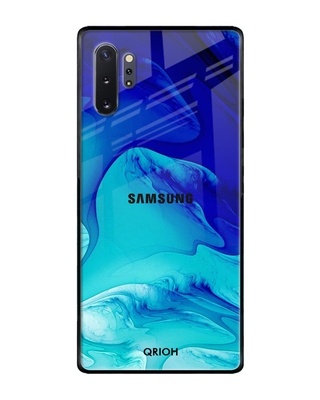 Shop Qrioh Raging Tides Glass Case for Samsung Galaxy Note 10 Plus-Front
