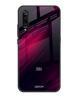 Shop Qrioh Xiaomi Mi A3 Razor Black Glass Case-Front