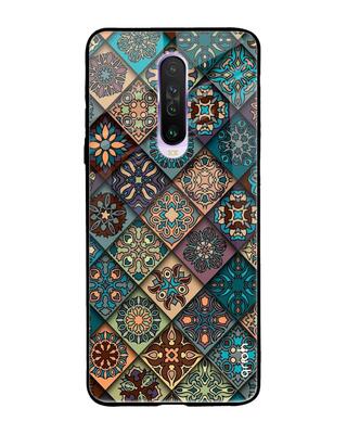Shop Qrioh Poco X2 Retro Art Glass Case-Front