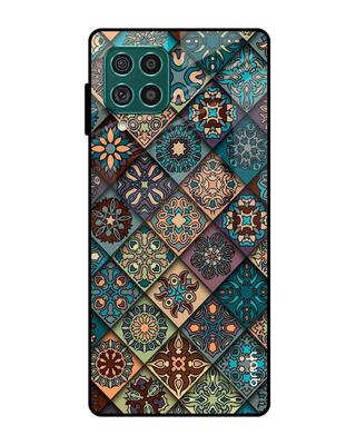 Shop Qrioh Retro Art Glass case for Samsung Galaxy F62-Front