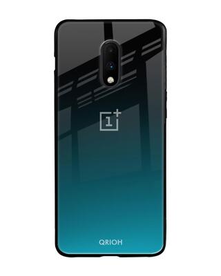 Shop Qrioh OnePlus 7 Ultramarine Glass Case-Front
