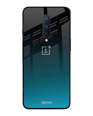 Shop Qrioh OnePlus 8 Ultramarine Glass Case-Front