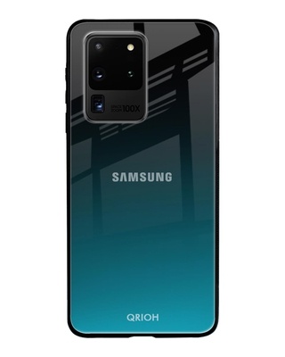 Shop Qrioh Ultramarine Glass Case for Samsung Galaxy S20 Ultra-Front