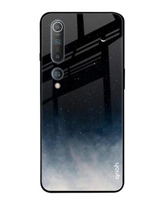 Shop Qrioh Black Aura Glass Case for Xiaomi Mi 10-Front