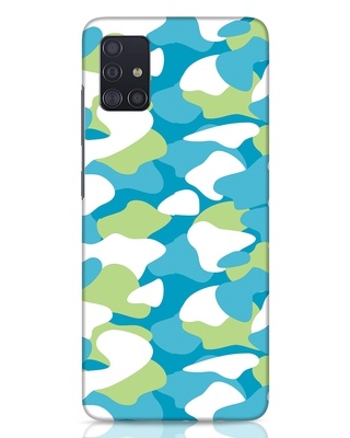Shop Quirky Camou Samsung Galaxy A51 Mobile Cover-Front