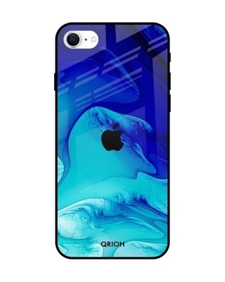Shop Raging Tides Printed Premium Glass Cover for iPhone SE 2022 (Shock Proof, Lightweight)-Front