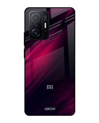 Shop Razor Printed Premium Glass Cover for Mi 11T Pro 5G (Shock Proof, Lightweight)-Front