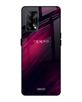 Shop Razor Printed Premium Glass Cover for Oppo F19 (Shock Proof, Lightweight)-Front