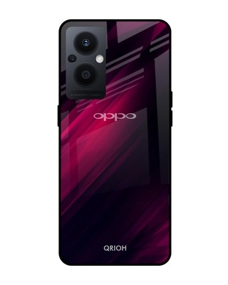 Shop Razor Printed Premium Glass Cover for OPPO F21 Pro 5G (Shockproof, Light Weight)-Front