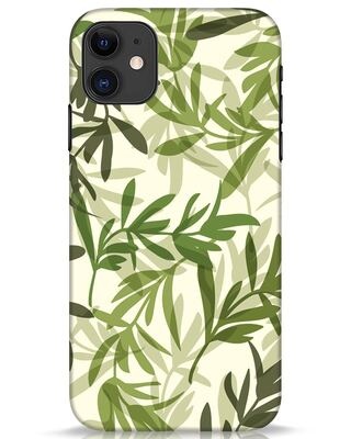 Shop Realistic Leafs iPhone 11 Mobile Cover-Front