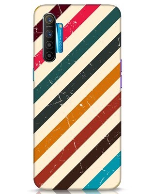 Shop Retro Stripes Realme XT Mobile Cover-Front