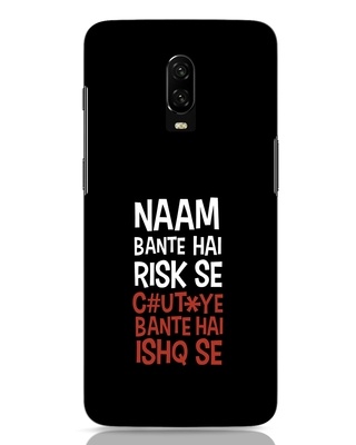 Shop Risky Ishq OnePlus 6T Mobile Cover-Front