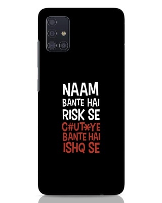 Shop Risky Ishq Samsung Galaxy A51 Mobile Cover-Front