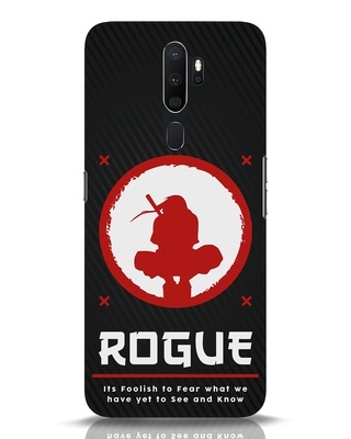 Shop The Rogue Ninja Printed Designer Hard Cover for Oppo A5 2020 (Shock Proof, Light Weight)-Front