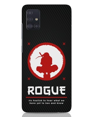 Shop The Rogue Ninja Printed Designer Hard Cover for Samsung Galaxy A51 (Shock Proof, Light Weight)-Front