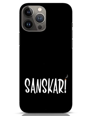 Shop Sanskari Designer Hard Cover for iPhone 13 Pro Max-Front