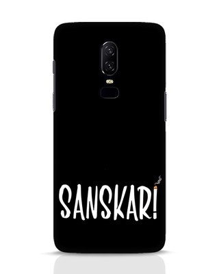 Shop Sanskari OnePlus 6 Mobile Cover-Front
