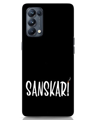 Shop Sanskari Oppo Reno 5 Pro Mobile Cover-Front
