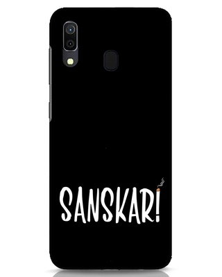 Shop Sanskari Samsung Galaxy A30 Mobile Cover-Front
