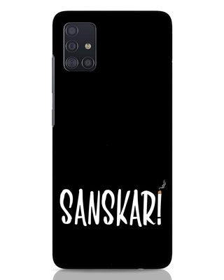 Shop Sanskari Samsung Galaxy A51 Mobile Cover-Front
